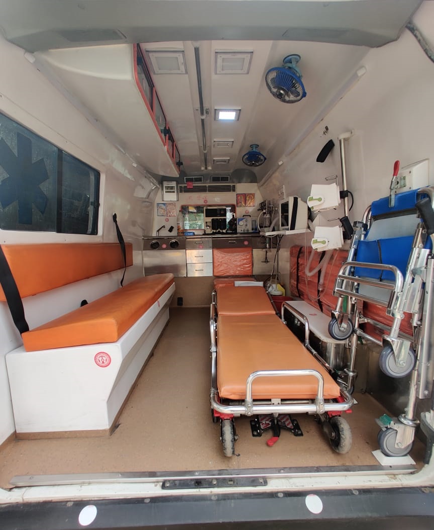 Ambulance With Fully ICU facilities Services